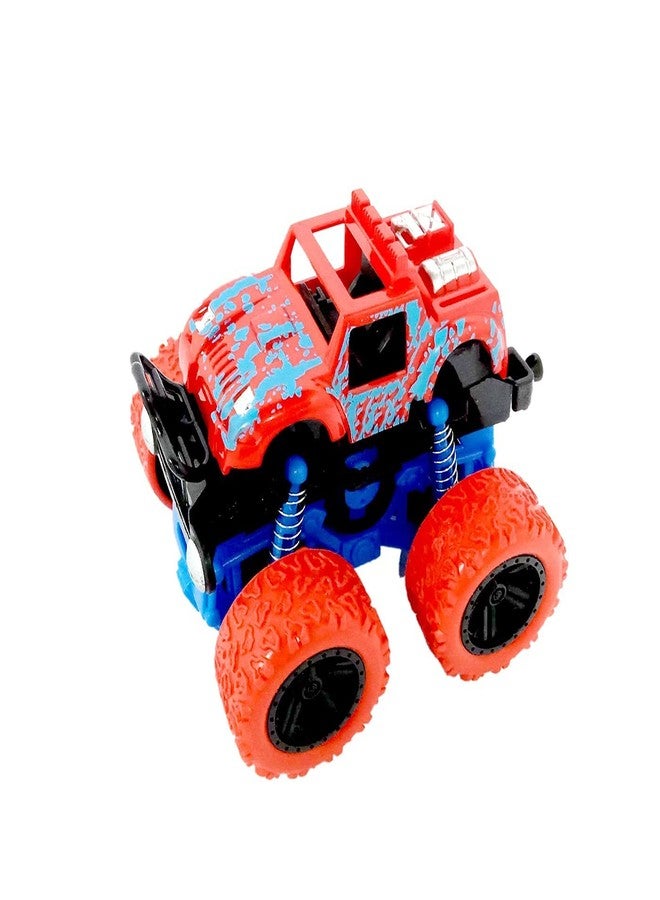 EKAN Mini Monster Car/Truck Friction Powered Cars for Kids Baby Boys Super Cars Truck Children Gifts Toys (Multicolor) - Image 1